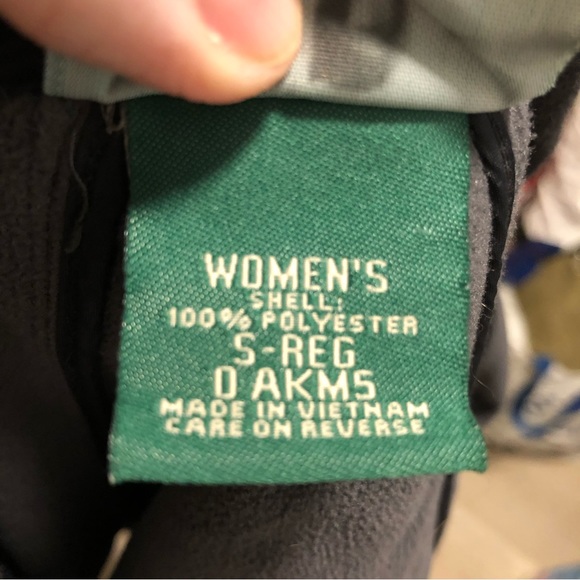 Ll Bean ladies windbreaker raincoat size small - Picture 7 of 7